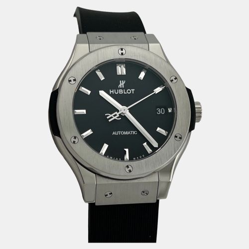 Hublot Classic Fusion 565.NX.1470.RX Automatic Black Titanium Unisex Wristwatch 38 mm - Hublot - Modalova