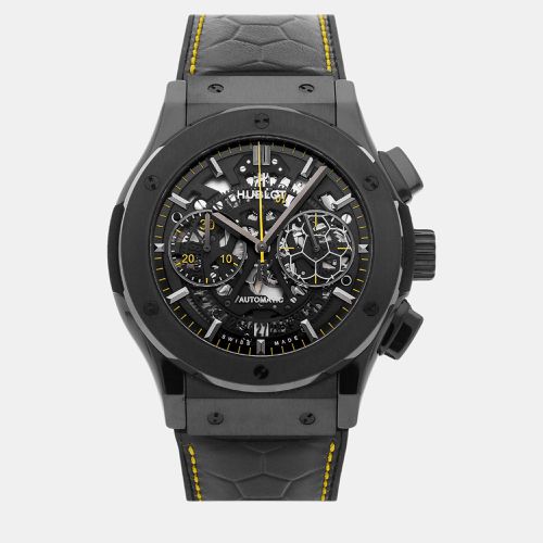 Hublot Black Ceramic Classic Fusion 525.CM.0179.VR.PEL14 Automatic Men's Wristwatch 45 mm - Hublot - Modalova