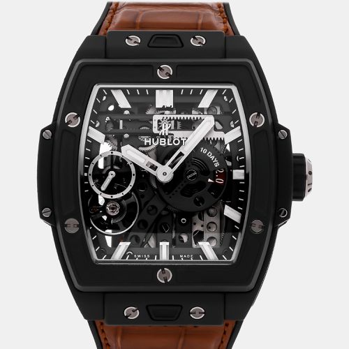 Hublot Skeleton Ceramic Big Bang 614.CI.1170.RX Manual Winding Men's Wristwatch 45 mm - Hublot - Modalova