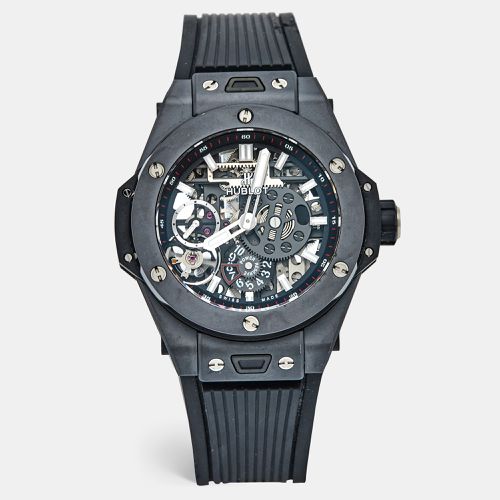 Hublot Black Ceramic Titanium Rubber Big Bang Meca-10 Black Magic 414.CI.1123.RX men's Wristwatch 45 mm - Hublot - Modalova