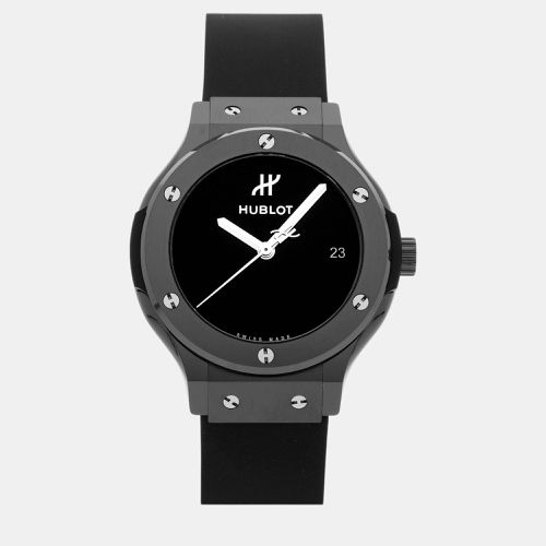 Hublot Black Ceramic Classic Fusion 565.CX.1270.RX.MDM Automatic Men's Wristwatch 38 mm - Hublot - Modalova