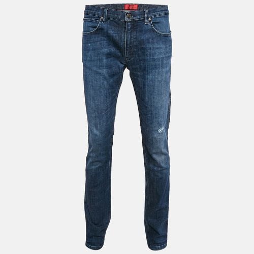 Hugo by Hugo Boss Blue Denim Hugo 708 Slim Fit Jeans XL/Waist 38" - Hugo Boss - Modalova