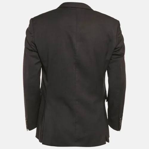 Boss By Dark Wool Single Breasted Blazer M - Hugo Boss - Modalova