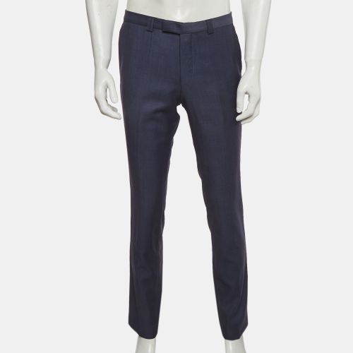 Textured Wool Regular Fit Pants L - Hugo Boss - Modalova