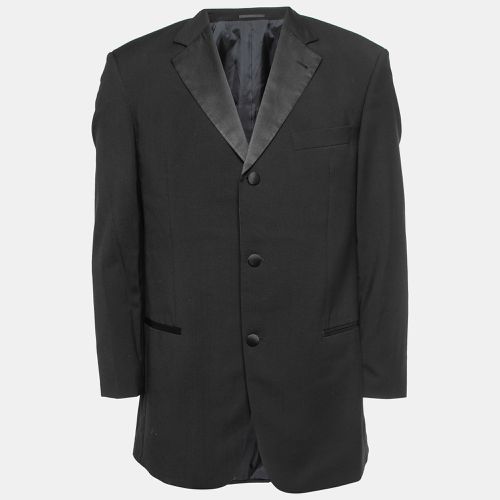 Hugo Boss Vintage Black Wool Single Breasted Blazer L - Hugo Boss - Modalova