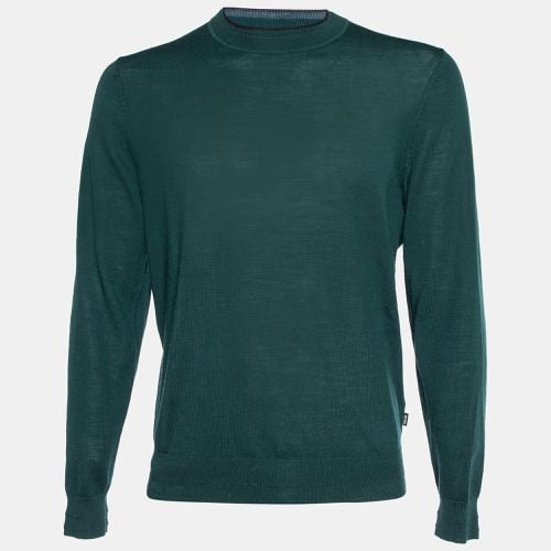 Boss Hugo Boss Green Virgin Wool Nappi P Sweater L - Hugo Boss - Modalova