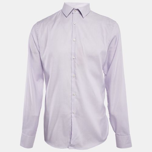 Light Patterned Cotton Sharp Fit Shirt XL - Hugo Boss - Modalova