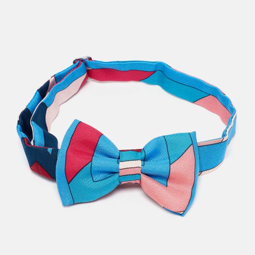 Hermès Multicolor Printed Silk Bow Tie - Hermes - Modalova