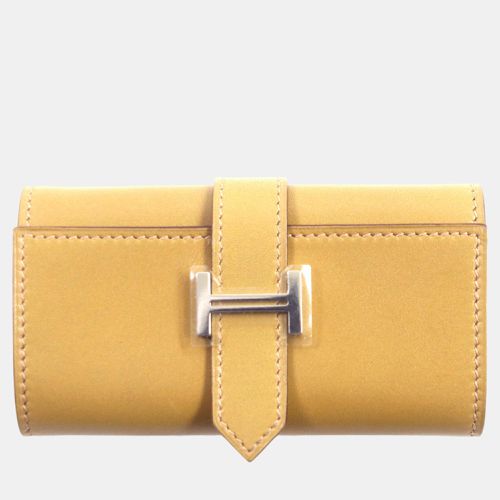 Hermes Box Calf Key Holder Silver Hooks Leather - Hermes - Modalova