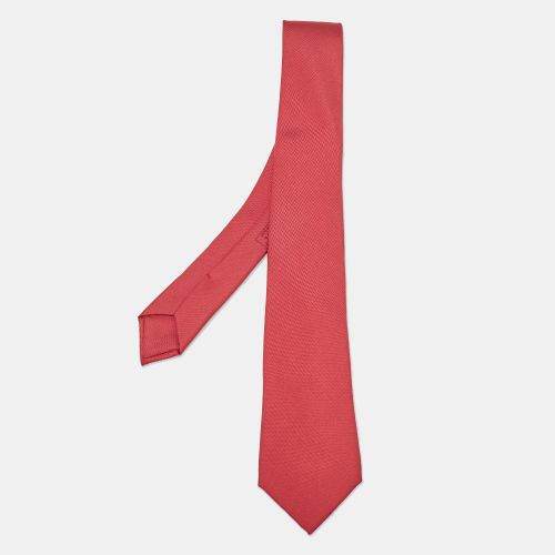 Hermès Red Silk Slim Tie - Hermes - Modalova