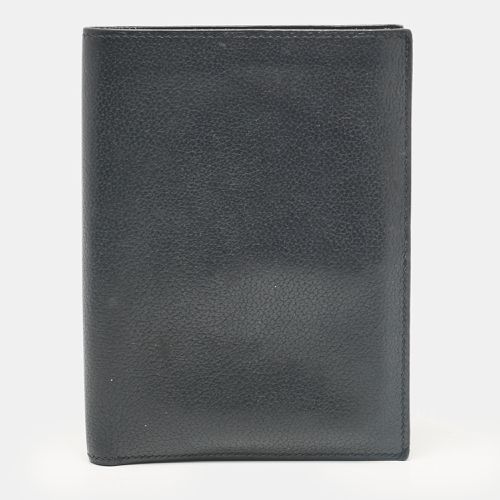 Hermes Noir Evercolor Leather Bifold Wallet - Hermes - Modalova