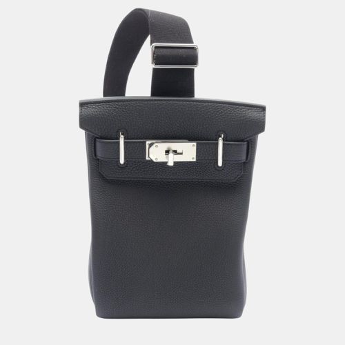 Hermes Kelly Accado PM Waist Bag Black Leather - Hermes - Modalova