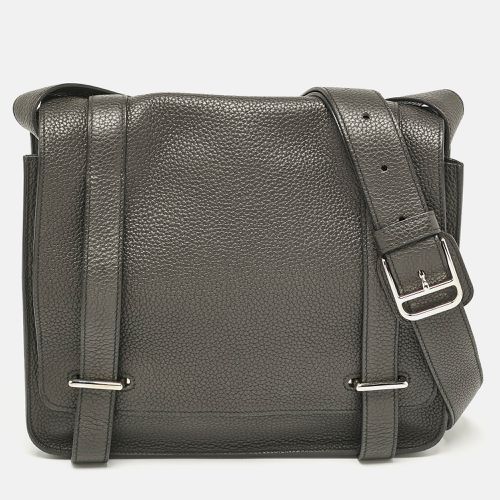 Hermes Noir Taurillon Clemence Leather Steve Caporal 28 Bag - Hermes - Modalova