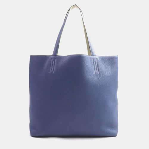 Hermes Blue Leather Doble Sense 45 Leather Tote Bag - Hermes - Modalova