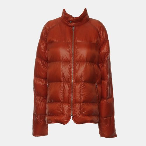 Nylon Extra Light Zip Up Piumino Jacket - Hermes - Modalova