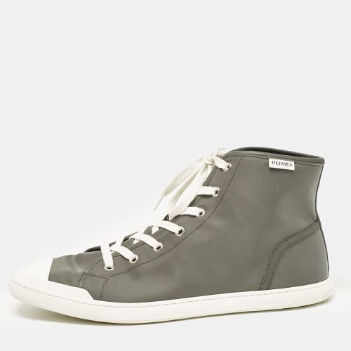 Nylon and Leather Express High Sneakers Size 45 - Hermes - Modalova