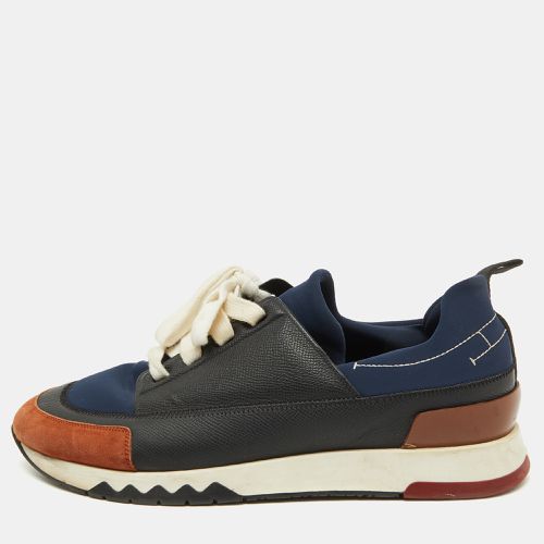 Hermes Multicolor Neoprene, Leather and Suede Stadium Low Top Sneakers Size 43 - Hermes - Modalova