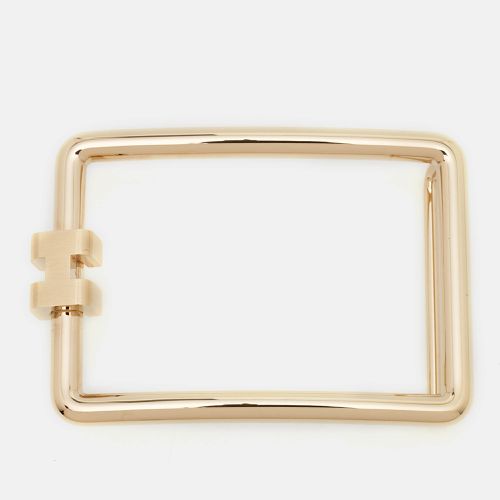 Hermes Gold Metal Tube H Belt Buckle - Hermes - Modalova