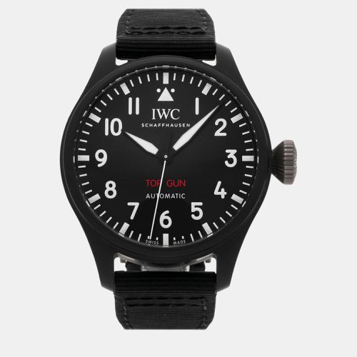 IWC Black Ceramic Big Pilot's IW3298-01 Automatic Men's Wristwatch 43 mm - IWC - Modalova