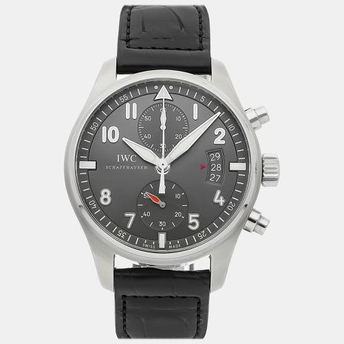 IWC Grey Stainless Steel Pilot's IW3878-02 Automatic Men's Wristwatch 43 mm - IWC - Modalova