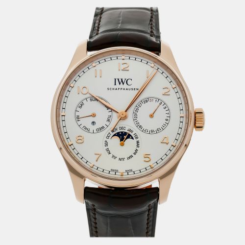 Pre-Owned Portugieser Perpetual Calendar 42 mm - IWC - Modalova