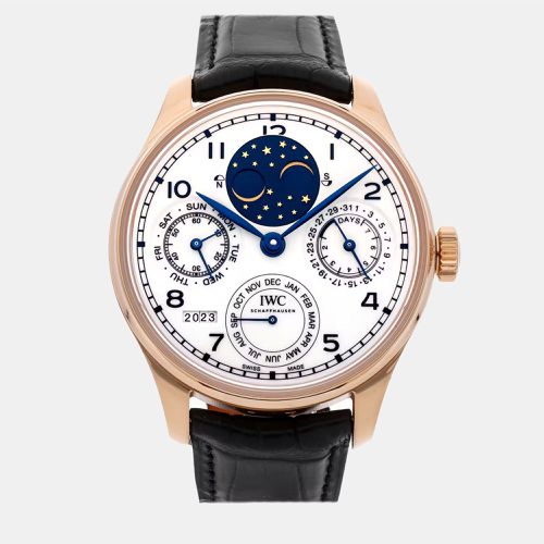 K Rose Gold Portugieser IW5034-05 Automatic Men's Wristwatch 44 mm - IWC - Modalova