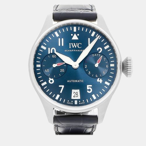 Stainless Steel Big Pilot's IW5010-08 Automatic Men's Wristwatch 46 mm - IWC - Modalova