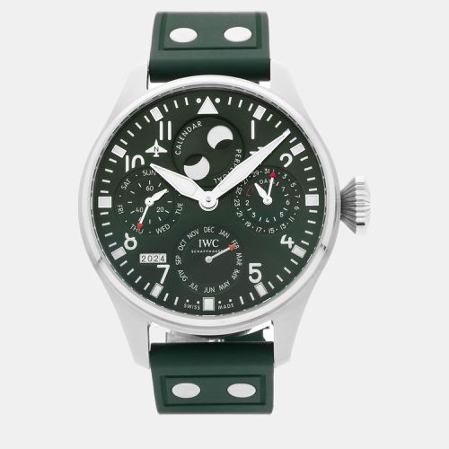 Stainless Steel Big Pilot's IW5036-08 Automatic Men's Wristwatch 46 mm - IWC - Modalova