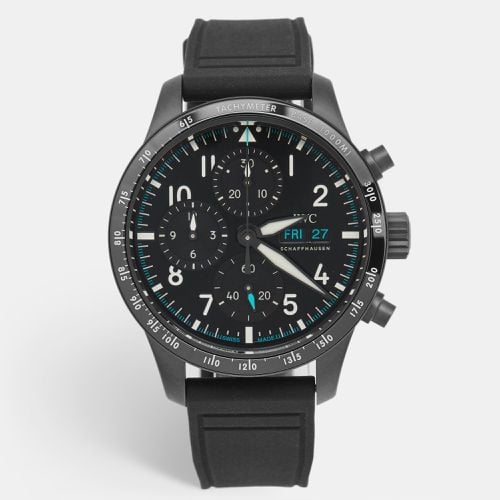 IWC Schaffhaussen Ceratanium® Rubber Pilot’s Watch Performance Mercedes-AMG PETRONAS Formula One™ Team IW388306 Men's Wristwatch 41 mm - IWC - Modalova