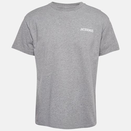 Jacquemus Grey Printed Cotton Knit T-shirt L - Jacquemus - Modalova