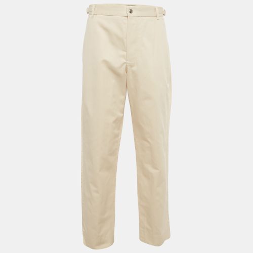 Jacquemus Light Beige Gabardine Cotton La Casa Pants XL - Jacquemus - Modalova