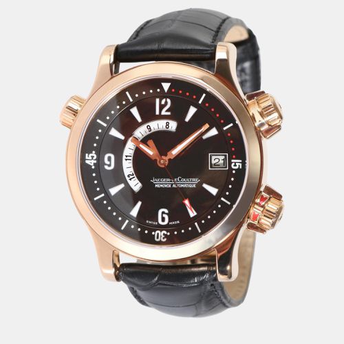 Jaeger LeCoultre Black 18k Rose Gold Master Compressor 146.2.97 Automatic Men's Wristwatch 41 mm - Jaeger LeCoultre - Modalova