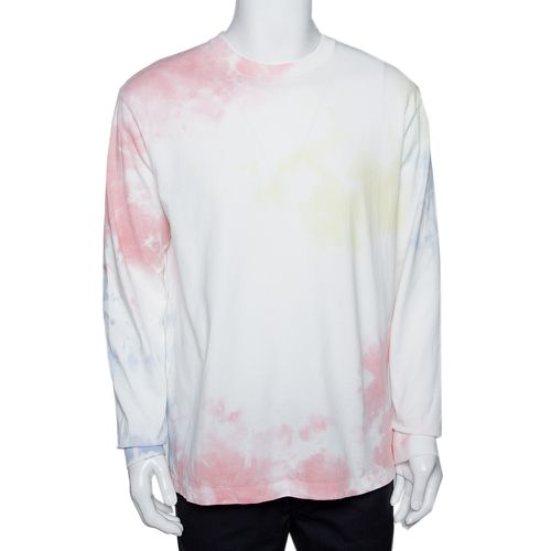 Ink Bloom Tie Dye Cotton University T-Shirt M - John Elliott - Modalova