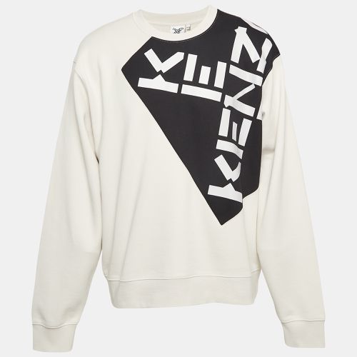 Logo Print Cotton Sweatshirt XXL - Kenzo - Modalova