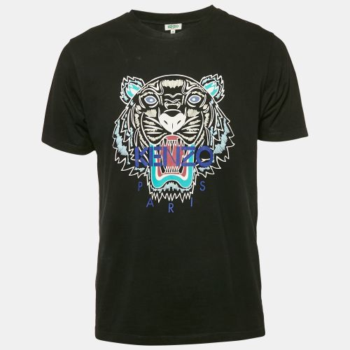 Tiger Logo Print Jersey T-Shirt M - Kenzo - Modalova