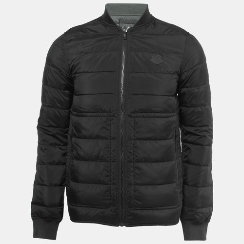 Kenzo Black/Green Synthetic Reversible Down Jacket XS - Kenzo - Modalova