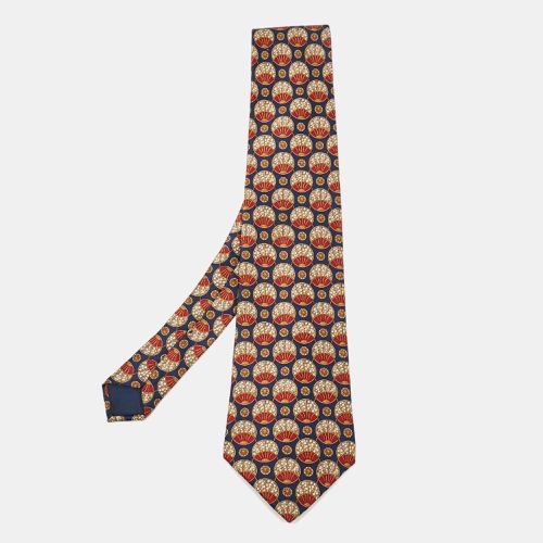 Lanvin Multicolor Printed Silk Traditional Tie - Lanvin - Modalova