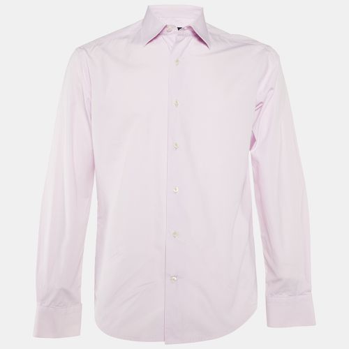 Lanvin Pink Cotton Button Front Shirt M - Lanvin - Modalova