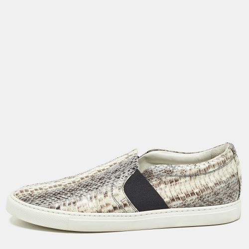 Lanvin Muticolor Water Snake Slip On Sneakers Size 41 - Lanvin - Modalova