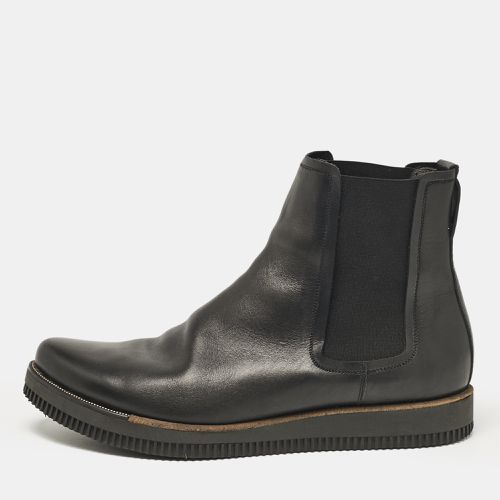 Lanvin Black Leather Chelsea Boots Size 45 - Lanvin - Modalova