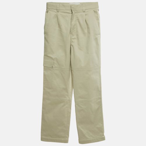 Loewe Stone Beige Cotton Gabardine Cargo Pants XXS - Loewe - Modalova