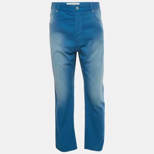 Loewe Washed Blue Denim Straight Fit Jeans XXL Waist 37" - Loewe - Modalova