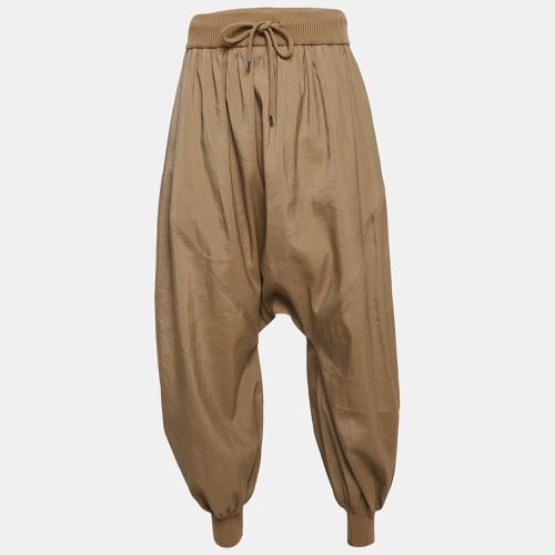 Loewe Brown Silk Blend Balloon Trousers S - Loewe - Modalova