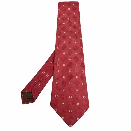 Loewe Red Jacquard Silk Tie - Loewe - Modalova