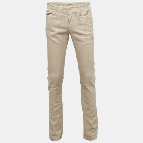 Loro Piana Beige Cotton Straight Leg Pants S - Loro Piana - Modalova