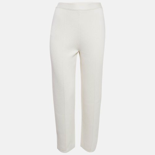 Loro Piana Ivory Stretch Knit Trousers S - Loro Piana - Modalova