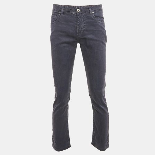 Loro Piana Blue Linen Blend Buttoned Pants S - Loro Piana - Modalova