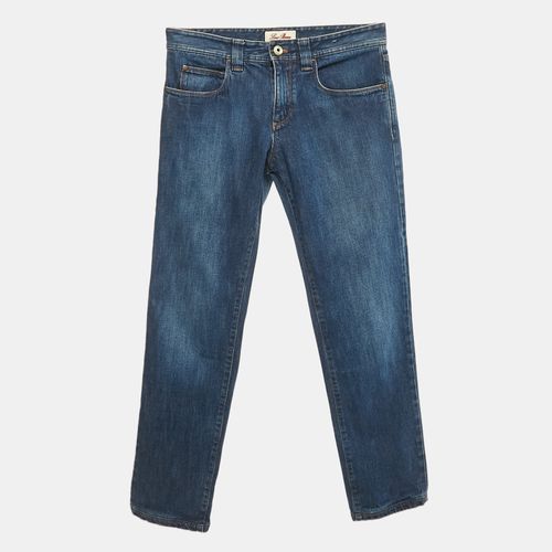 Loro Piana Blue Denim Skinny Pants M Waist 33" - Loro Piana - Modalova