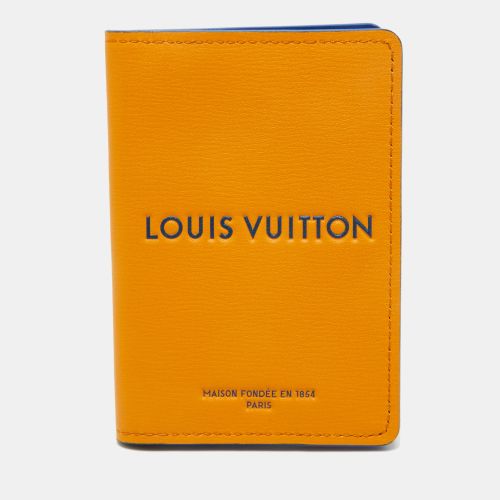 Saffron LV Packaging Leather Pocket Organizer - Louis Vuitton - Modalova