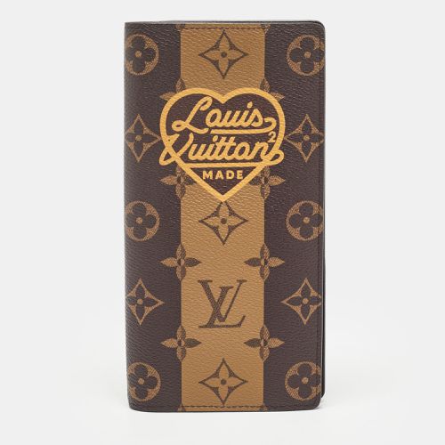 Louis Vuitton x Nigo Reverse Monogram Stripes Canvas Brazza Wallet - Louis Vuitton - Modalova